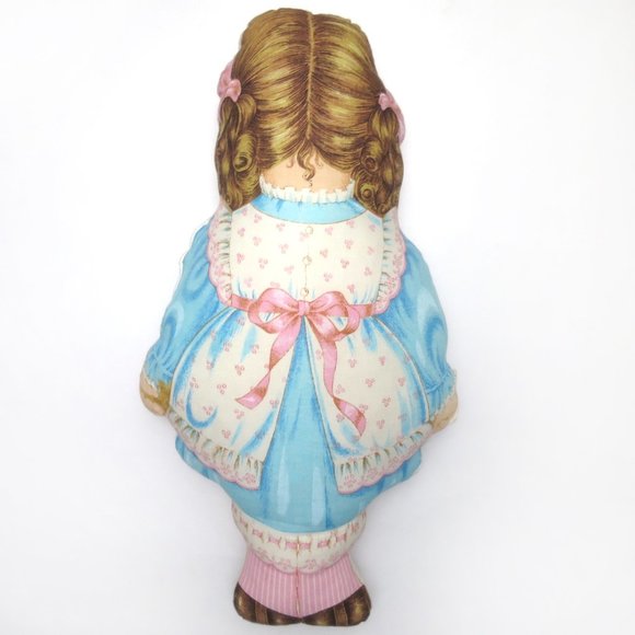 Vintage Cranston Cut & Sew 'Jennifer' Victorian Girl Doll Pillow - Picture 5 of 9